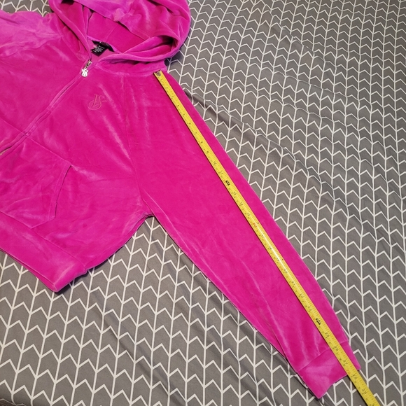 Victoria's Secret "On Point" Velour Full-Zip Hoodie - Picture 8 of 14